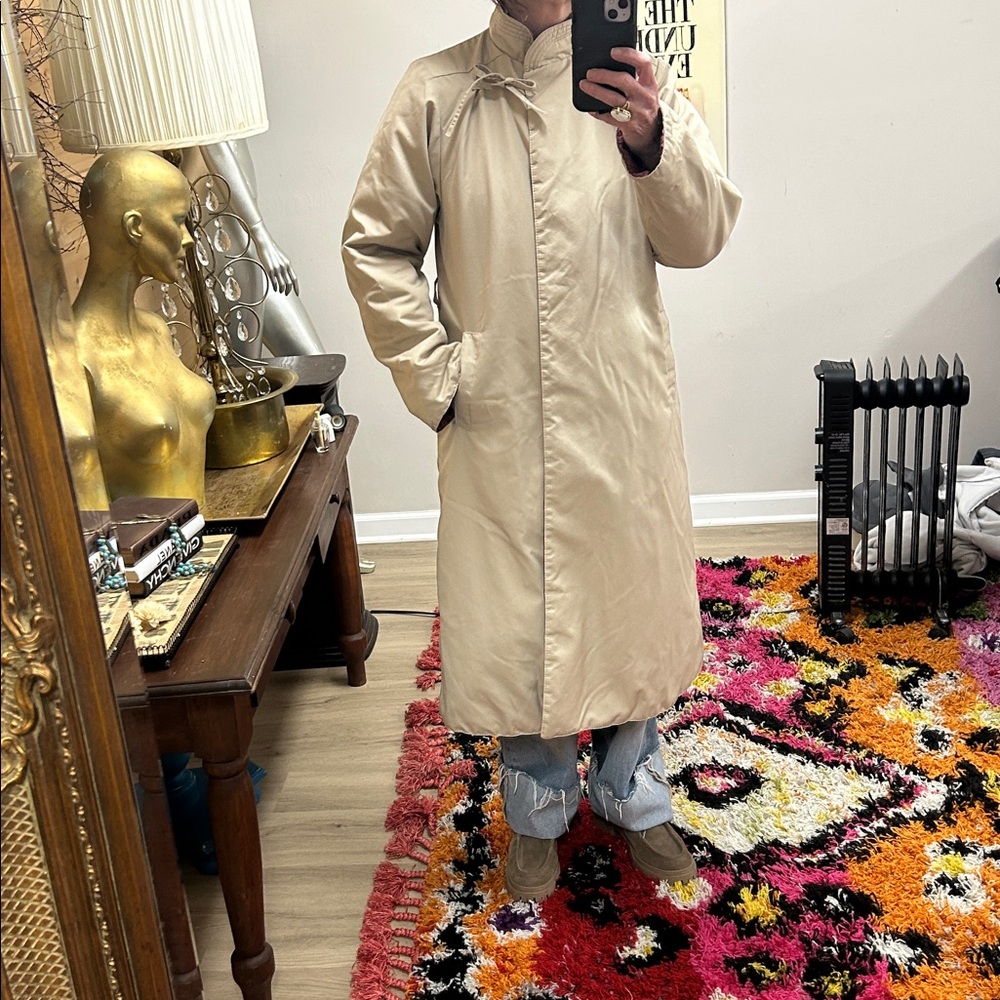 Vintage reversible trenchcoat - Picture 3 of 17